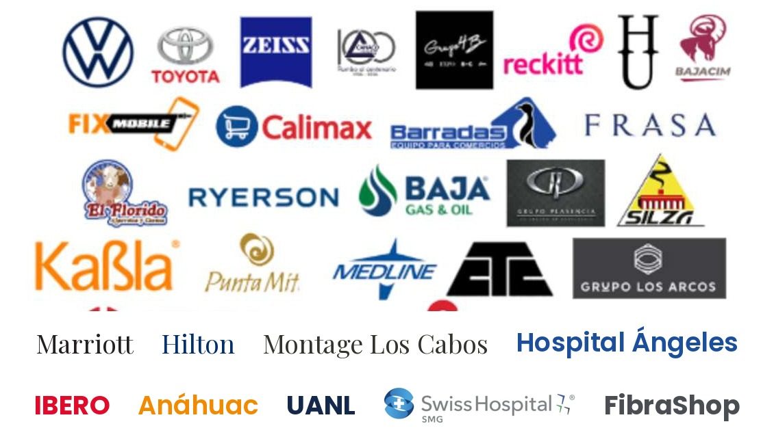 Logotipos de clientes de Sininfex
